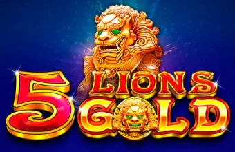 Tragaperras 5 lions gold